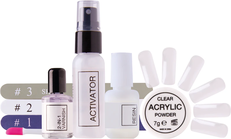 Quick dip acrylics 230526